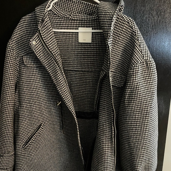 Sandro Loumy Houndstooth Jacket EU 42 - Picture 3 of 5